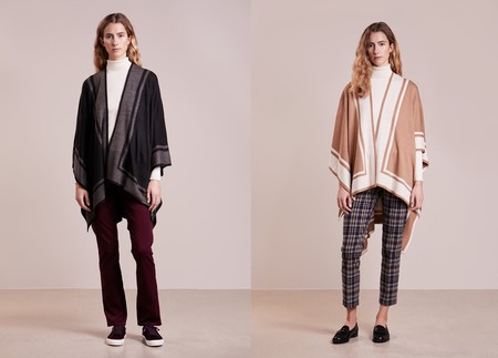Tras un 60% de descuento desde su precio máximo el poncho de Ralph Lauren Jetsetter Ruana cuesta 47,95 euros en Zalando