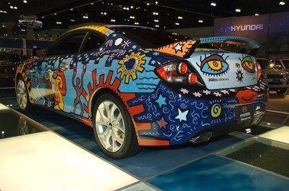Hyundai Coupe Art Car