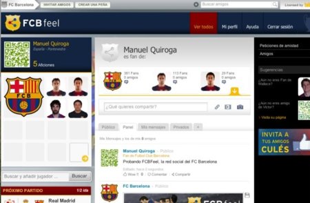 El FC Barcelona lanza su propia red social: FCBfeel