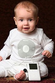 La ganadora de iPod My Baby 2005
