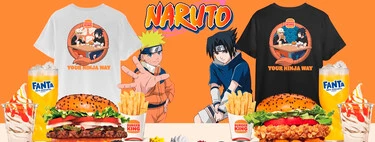 Burger King lanza dos nuevos menús inspirados en Naruto, la mítica serie de anime, con ocho figuritas coleccionables