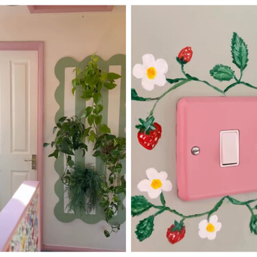 Compra una casa "sin personalidad" y este es el cuestionable resultado de su intervención artística 