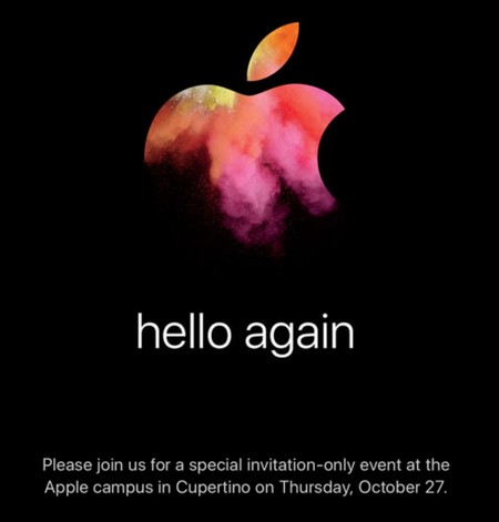 ¡Es oficial!, Apple manda las invitaciones para la keynote de los nuevos Mac el próximo 27 de octubre