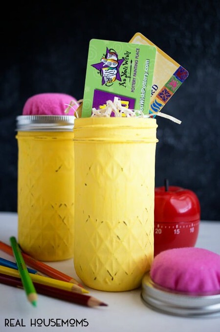 Pencil Mason Jar Teacher Gift 4