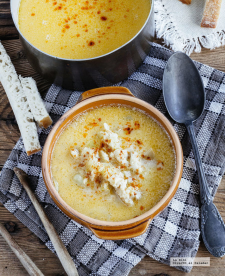 Sopa de pescado con paprika. Receta