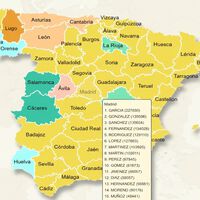 Si quieres saber cómo de especial es tu apellido, alguien ha creado una especie de Google Maps para salir de dudas 