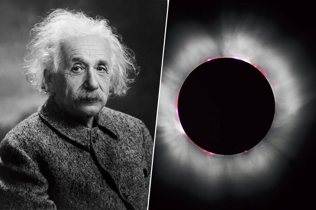 Newton vs Einstein: la batalla por explicar la gravedad que ganó Einstein gracias a un eclipse en 1919