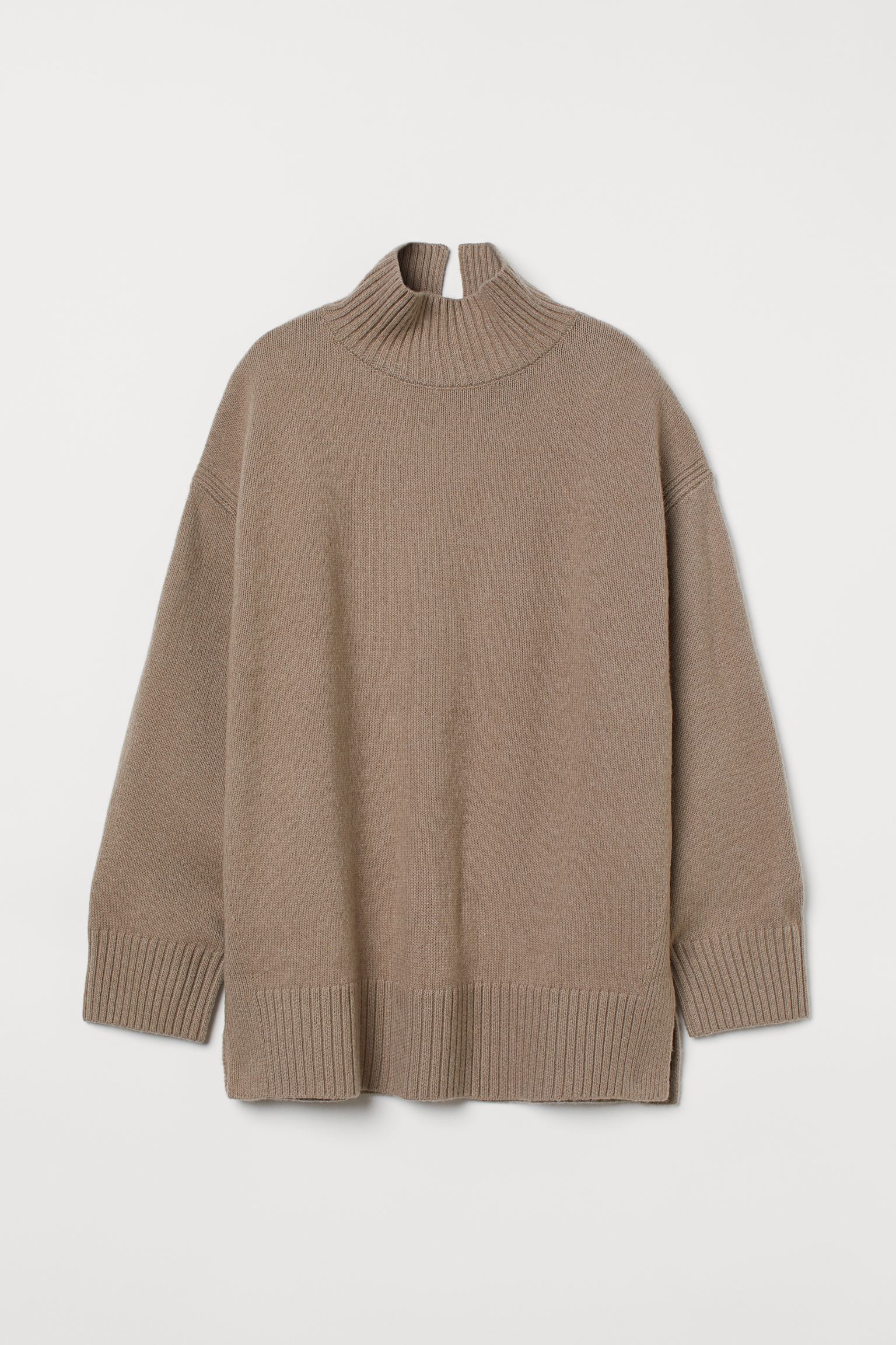 Jersey oversize de cuello alto