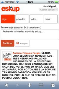 eskup apple iphone el pais