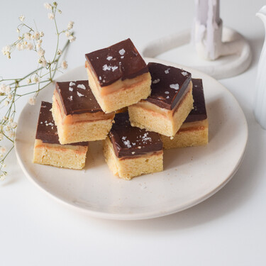 Caramel shortbread, receta fácil para un capricho dulce irresistible