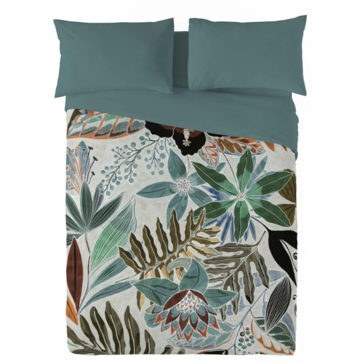 Juego de funda nórdica SORELA multicolor para cama de 135 cm
