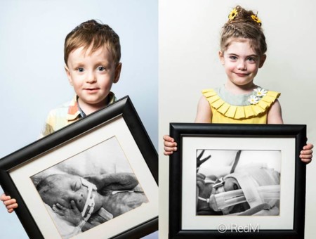 Esperanzadora colección de fotos de niños y adultos que nacieron prematuros