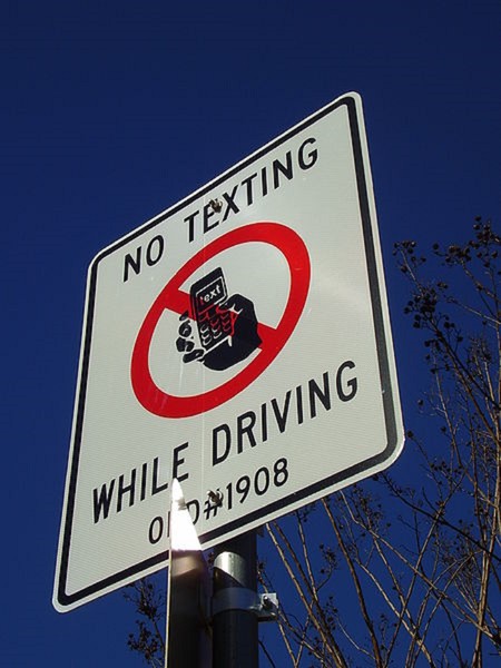 No Texting While Driving