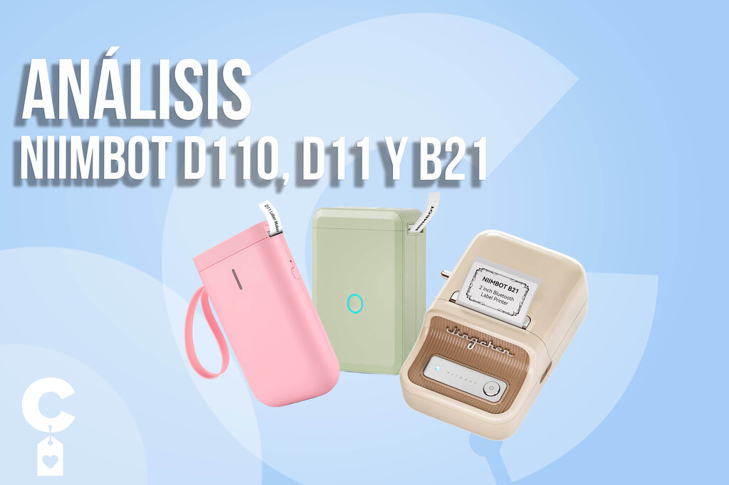 Análisis Niimbot D110, D11 y B21: tres impresoras de etiquetas económicas y muy fáciles de usar