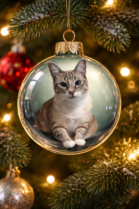 Bola de árbol de Navidad