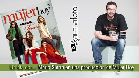 Un día con... Mario Sierra en una producción de Mujer Hoy