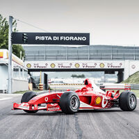 El precioso Ferrari con el que Michael Schumacher se proclamó Campeón del Mundo de F1 por sexta vez rompe todos los récords en subasta 