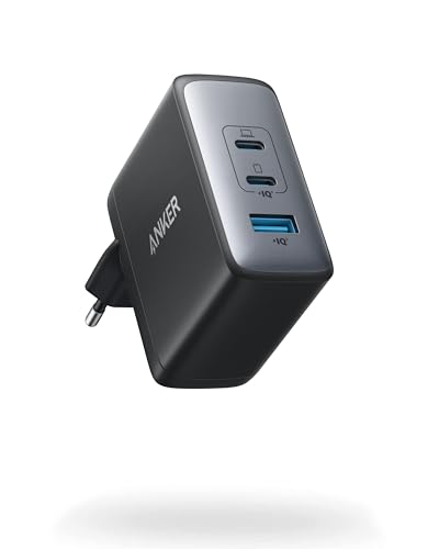 Anker Cargador USB C Carga Rapida 100W 736 (Nano II), Cargador Compacto con 3 Puertos, Ideal para MacBook Pro/Air, Google Pixelbook, DELL XPS, iPad Pro, Galaxy S22/S20, iPhone 17/16/15/14 Pro,y más.