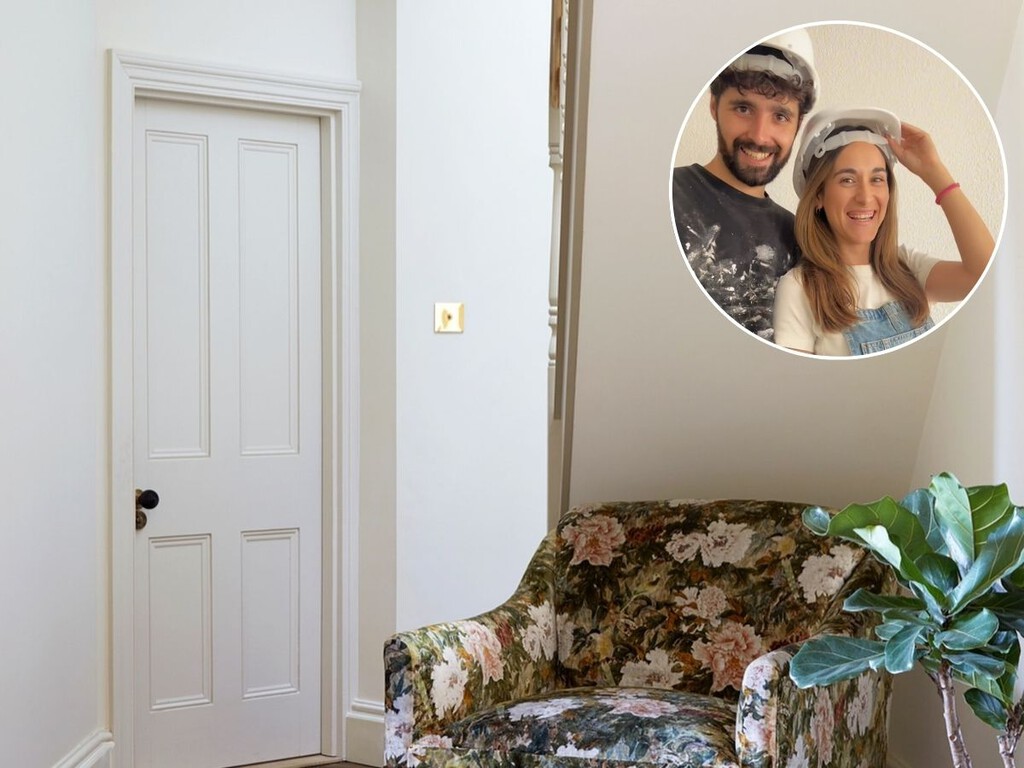 Hugo y Raquel, expertos en reformas y DIY: «Media España tiene estas puertas, es hora de reformarlas para que parezcan sacadas de una revista de decoración»