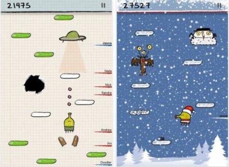 Doodle Jump llega a los 10 millones de descargas