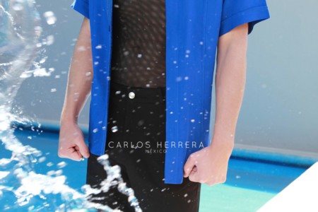 Carlos Herrera explora la infinidad del azul en su colección Resort 2016
