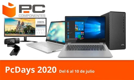 Las ofertas del día en los PcDays 2020 de PcComponentes: portátiles Lenovo o Acer, impresoras y sobremesa HP, monitores LG o webcams Logitech a los mejores precios