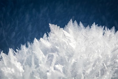 Una forma extraña de hielo que solo está naturalmente en otros mundos