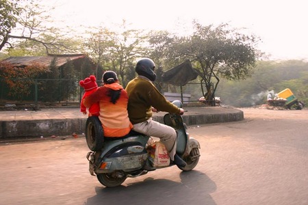 Vespa en Nueva Dheli (India)