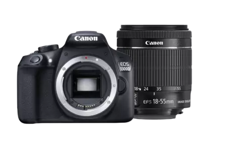 Canon Eos 1300d Ef S 18 55 Is Ii 18mp Cm 1339138 Camara Ad L