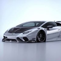 El Lamborghini Huracán para que todo el mundo te note es cortesía de Liberty Walk y parece un GT3