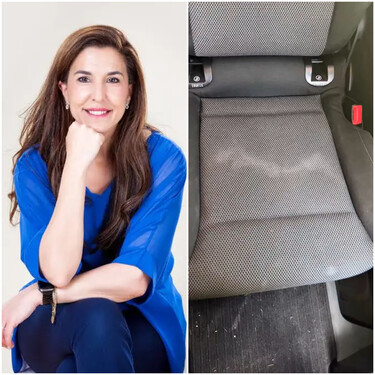 Begoña Pérez (La Ordenatriz), experta en limpieza: "Esta es la fórmula mágica para limpiar la tapicería del coche"