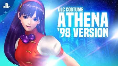 The King of Fighters XIV regala el aspecto clásico Athena para celebrar la navidad