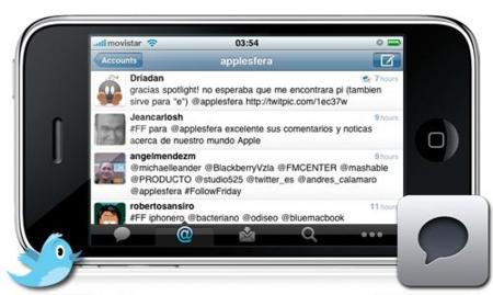 Twitter compra Tweetie para adaptarlo como cliente oficial en iPhone, y será gratis