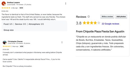 Criticas Chipotle