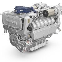 Con hidrógeno o con diésel: así es el motor de MAN que promete más de 1.000 CV y un 80% menos de emisiones de CO₂