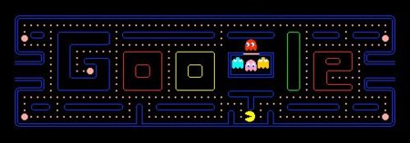 La imagen de la semana: un comecocos en Google