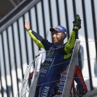 Valentino Rossi, tercero tras liderar prácticamente toda la carrera: "Lamento haber acabado detrás de Viñales"