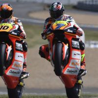 Lorenzo Baldassarri y Luca Marini renuevan con el Forward, blindada la VR46 Academy en Moto2