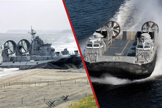 Hovercraft Militares