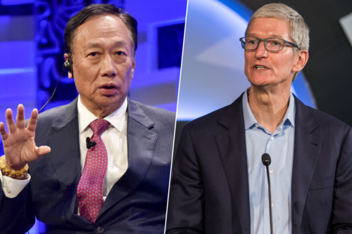 "Puedo solucionar esto", Terry Gou, fundador de Foxconn en la llamada a Tim Cook que cambió la historia de Apple