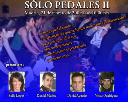 Sólo Pedales, para pedalear intensamente