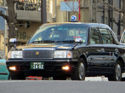 En 20 años, los taxis de Japón solo han cambiado en una cosa