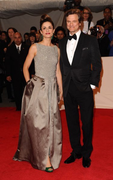 El look de Colin Firth en la gala MET 2011