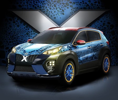 KIA X-Car, el modelo inspirado en la nueva película X-Men: Apocalypse