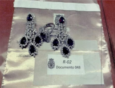 Joyas incautadas a Zapatero