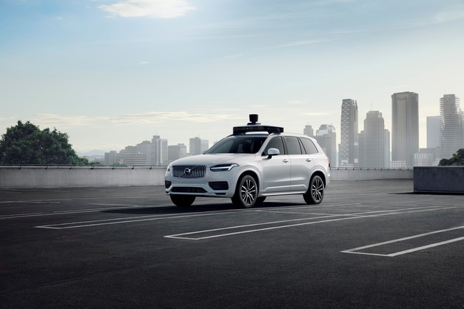 Volvo XC90 Uber autónomo