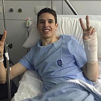 Álex Márquez se fractura la muñeca izquierda 