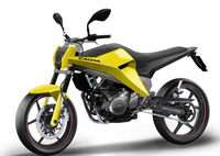 Cagiva Cyclops 250, un render muy cercano