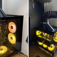 "Chega de 'forno' depois de uma hora de jogo": um gamer simplesmente direciona o calor de seu PC de alto desempenho para fora da janela durante o calor do verão 