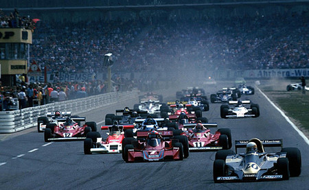Salida GP Alemania 1977